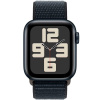 Apple Watch Series SE 2023 44mm Midnight Aluminum Case with Midnight Sport Loop